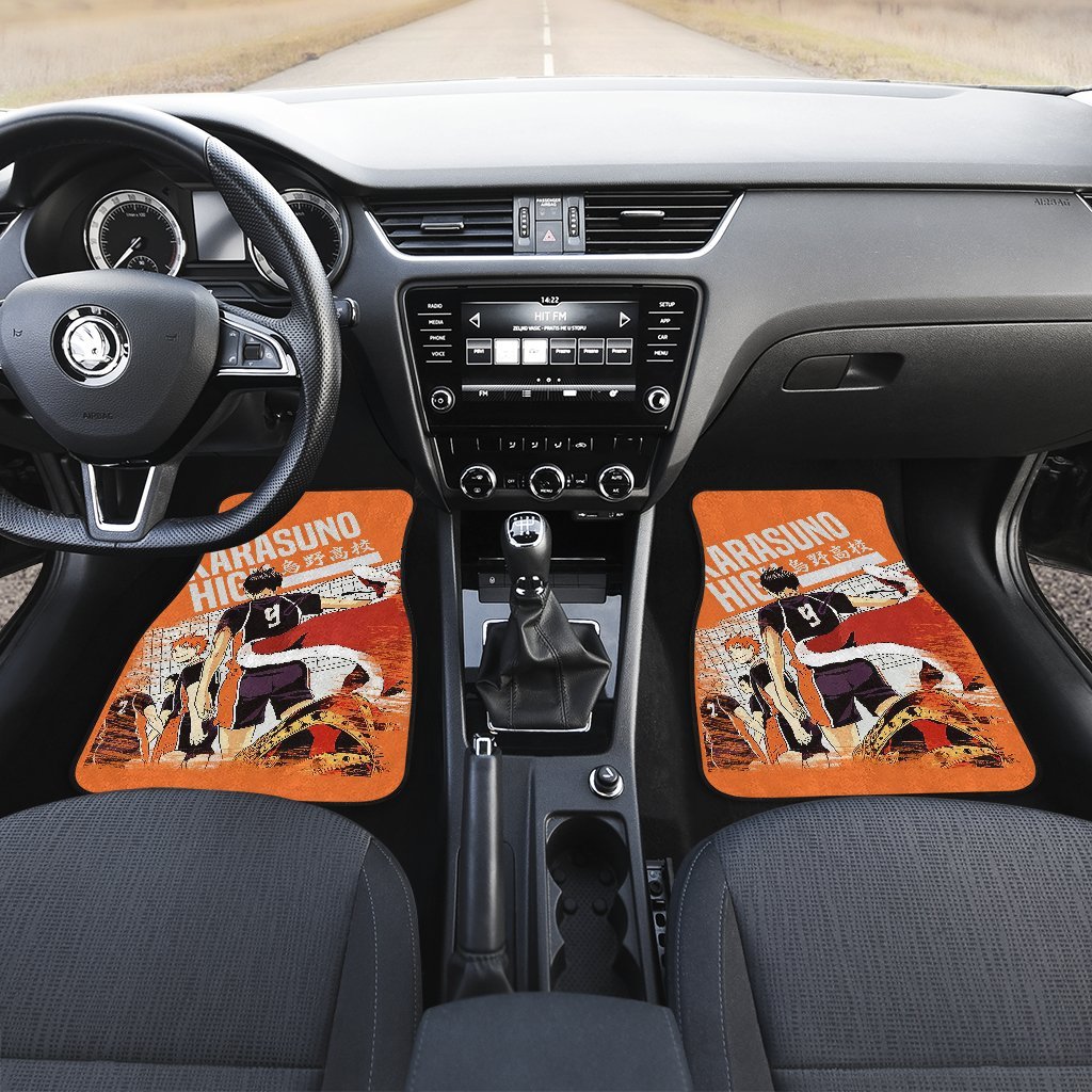 Haikyuu!! 6 Anime Car Floor Mats Custom Car Accessories Car Decor 2022