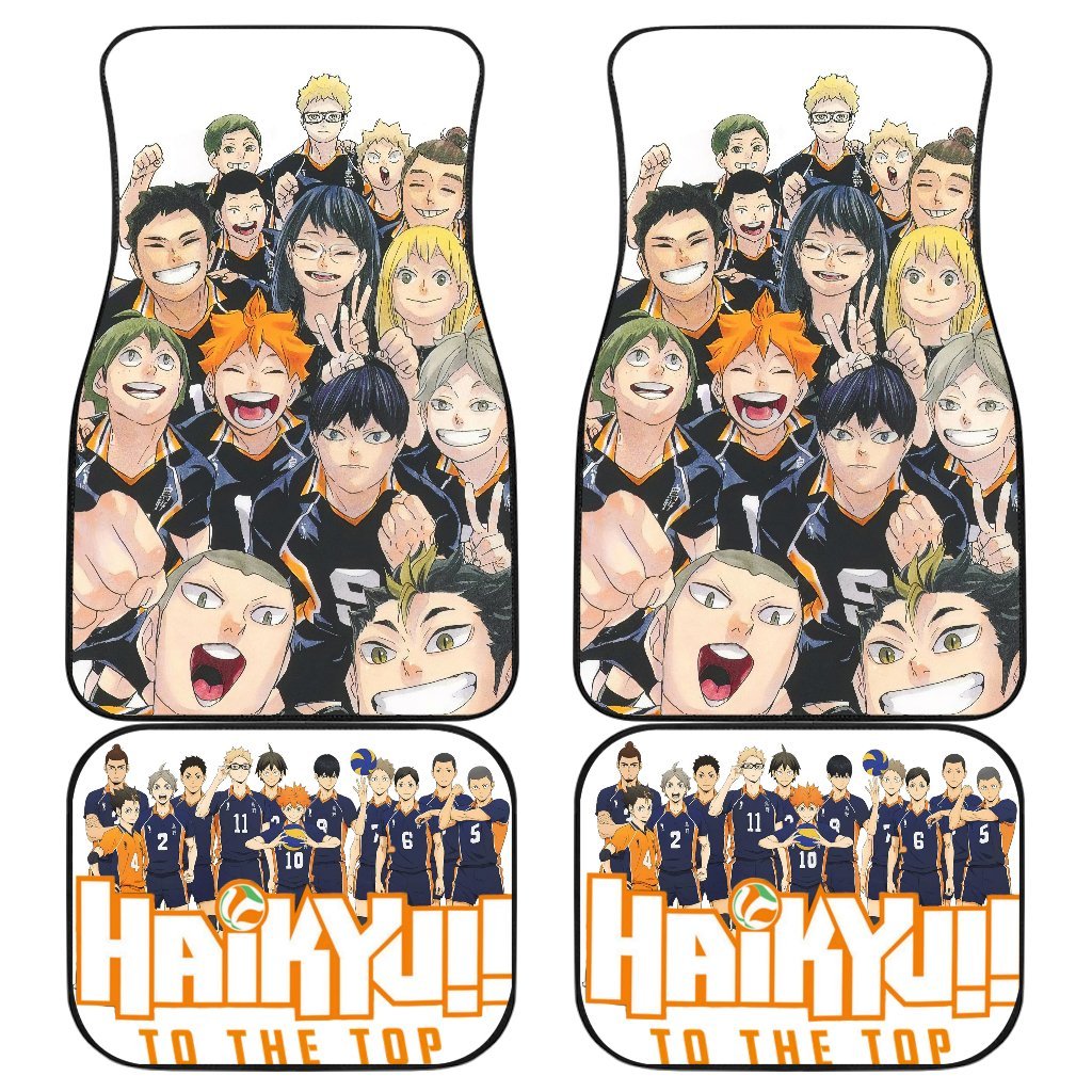 Haikyuu!! Anime Car Floor Mats Custom Car Accessories Car Decor 2021