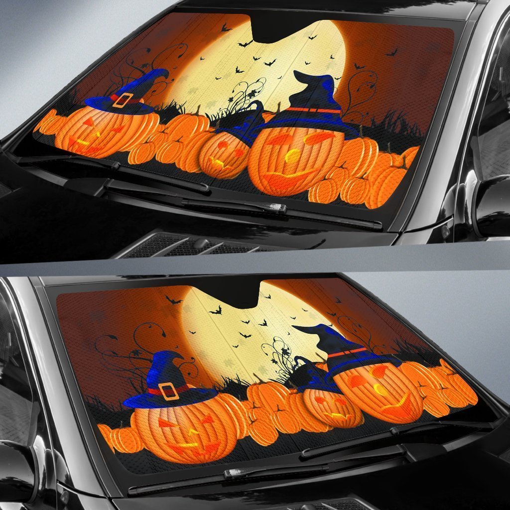 Halloween Car Sun Shade Amazing Best Gift Ideas 2022