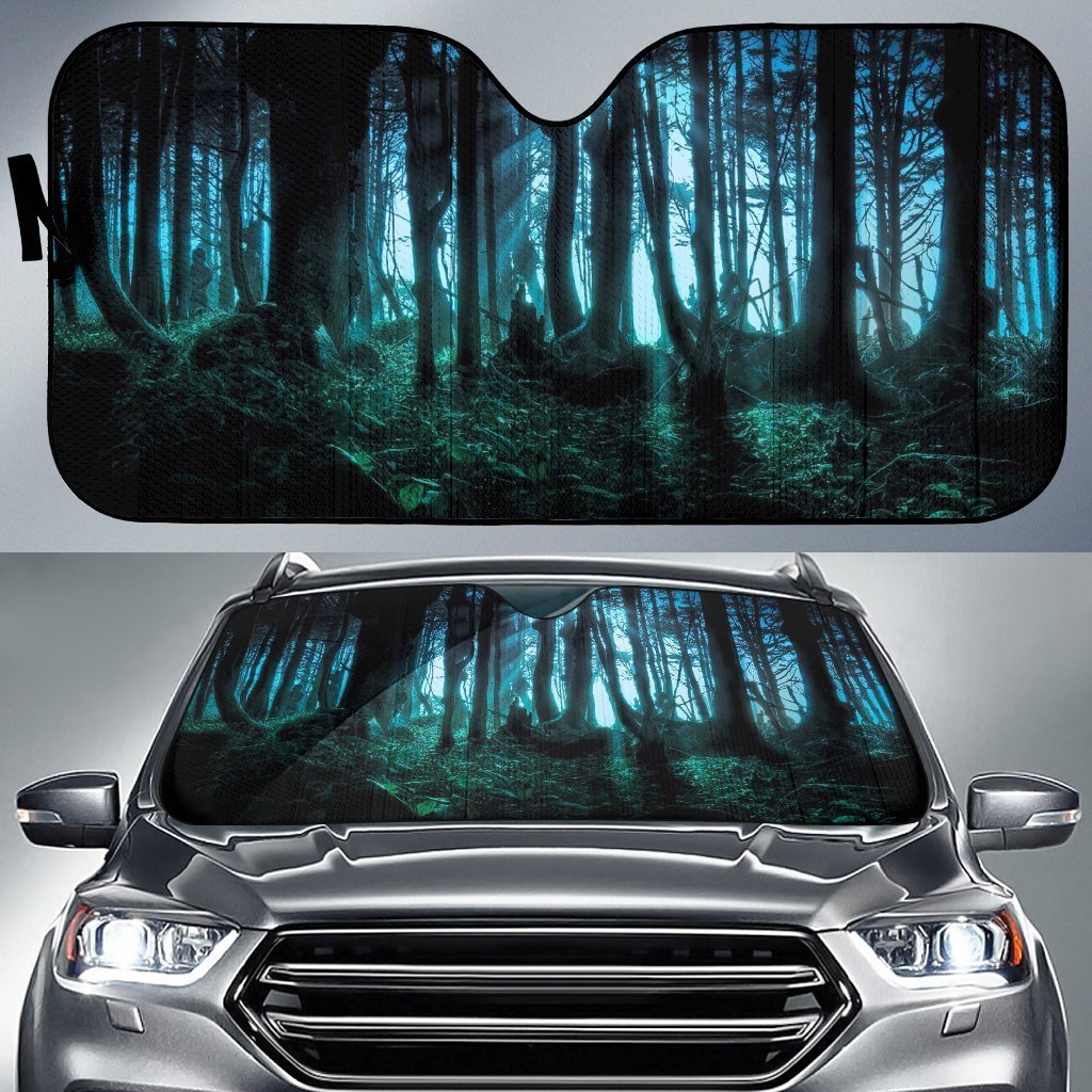 Halloween Haunted Forrest Sun Shade Gift Ideas 2022