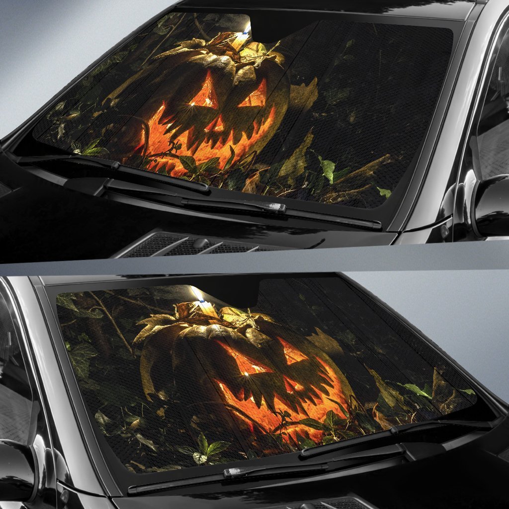 Halloween Haunted Pumpkin Sun Shade Gift Ideas 2022