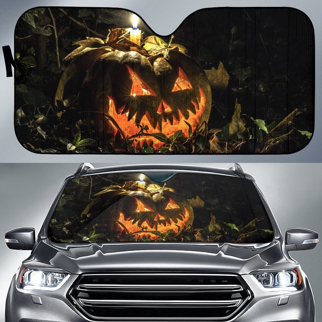 Halloween Haunted Pumpkin Sun Shade Gift Ideas 2022