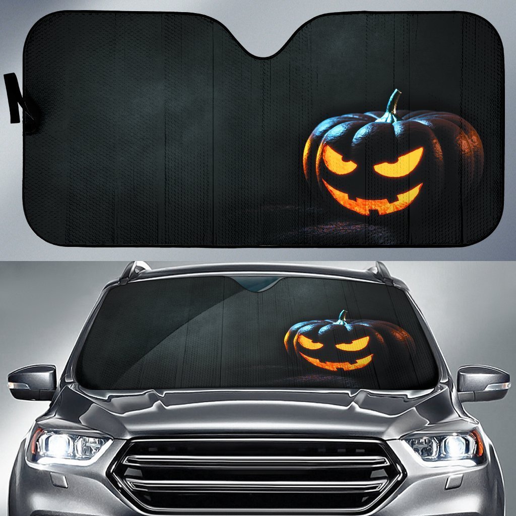 Halloween Pumpkin Car Sun Shades Amazing Best Gift Ideas 2022