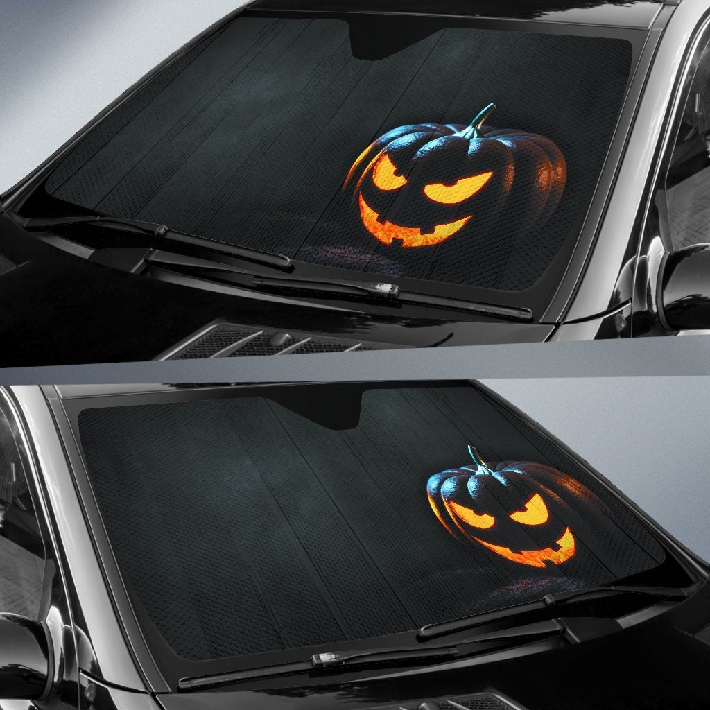 Halloween Pumpkin Car Sun Shades Amazing Best Gift Ideas 2022