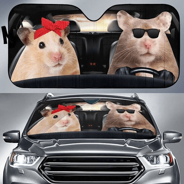 Hamster Car Sunshade Gift Ideas 2021