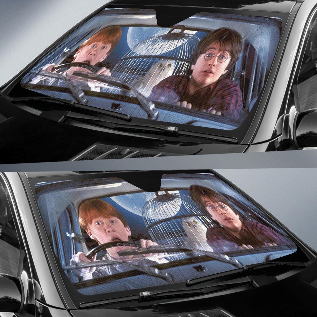 Harry Potter And Ron Auto Sun Shades Amazing Best Gift Ideas 2022