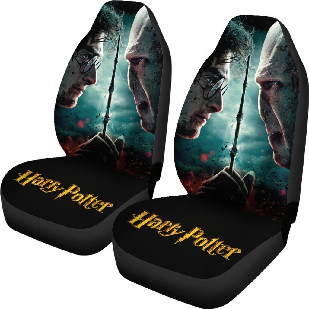 Harry Potter And The Deathly Hallows 1 Seat Cover