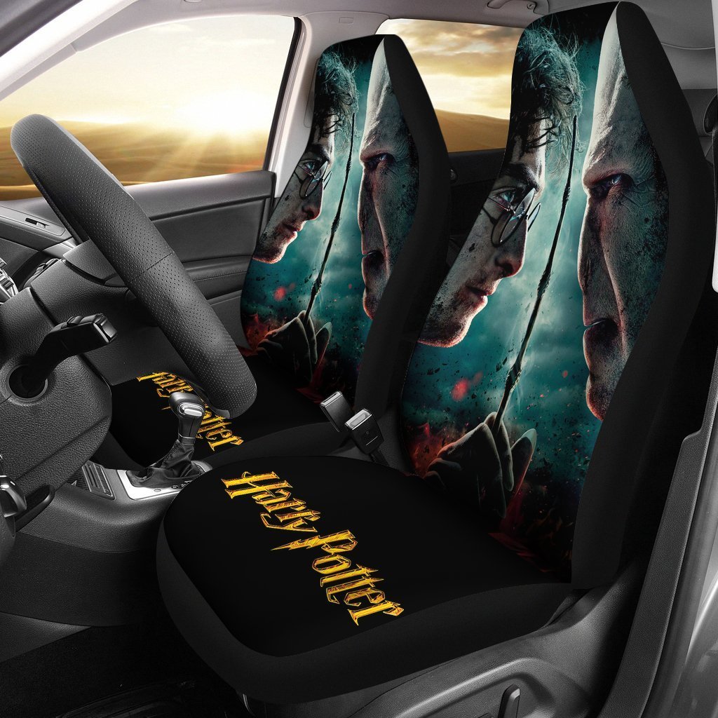 Harry Potter And The Deathly Hallows 1 Seat Cover