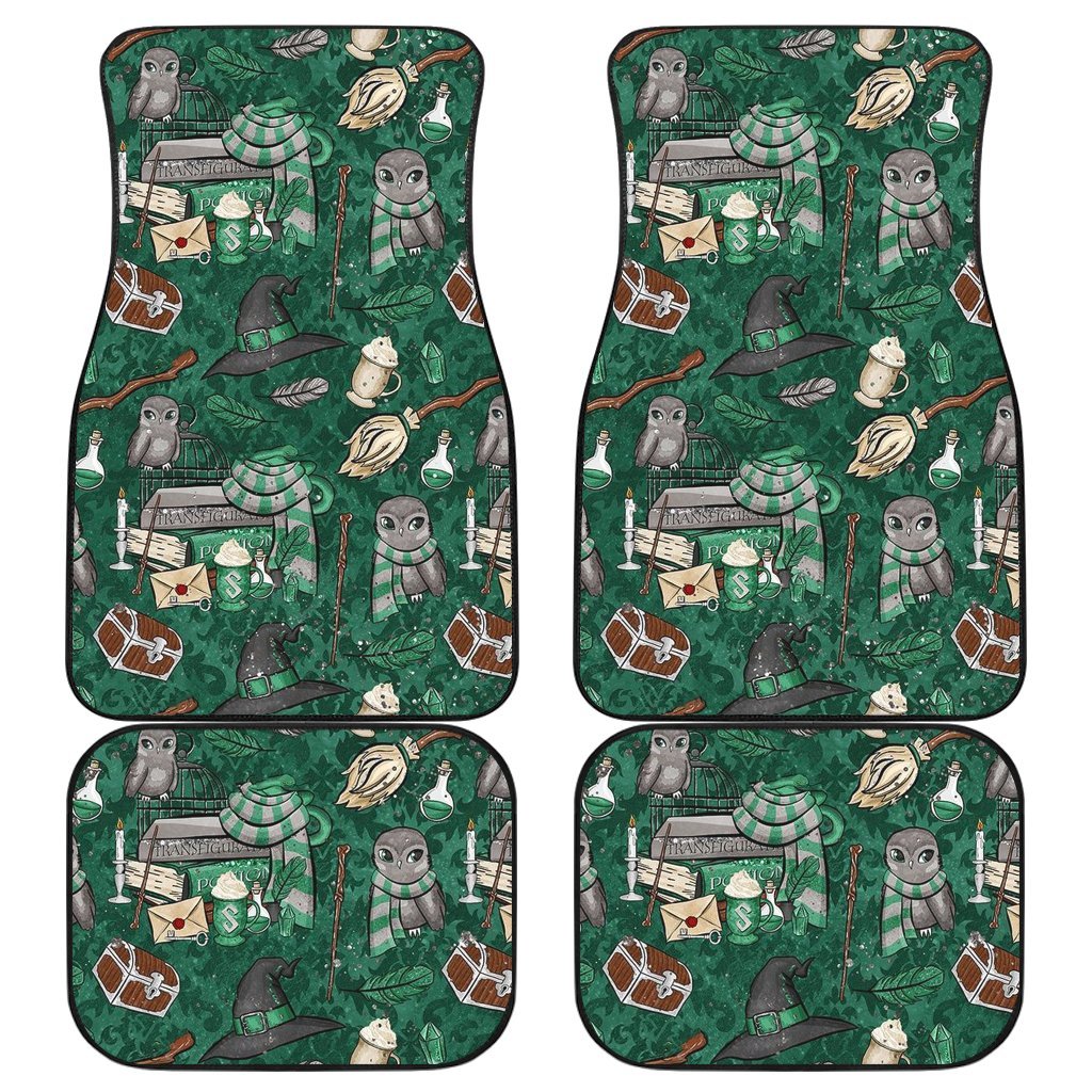 Harry Potter Green Car Mats