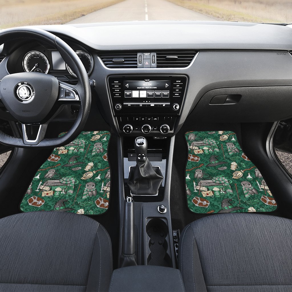 Harry Potter Green Car Mats