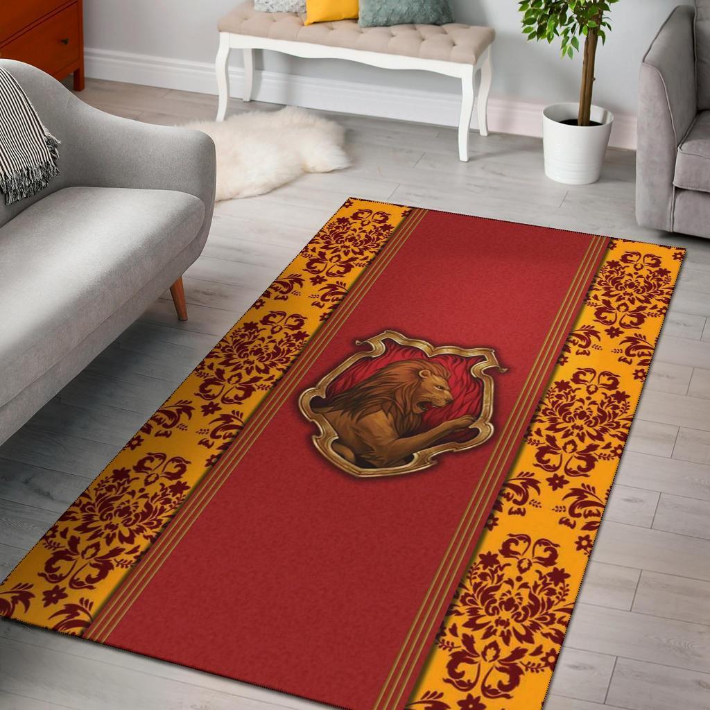 Harry Potter Gryffindor Area Rug Carpet