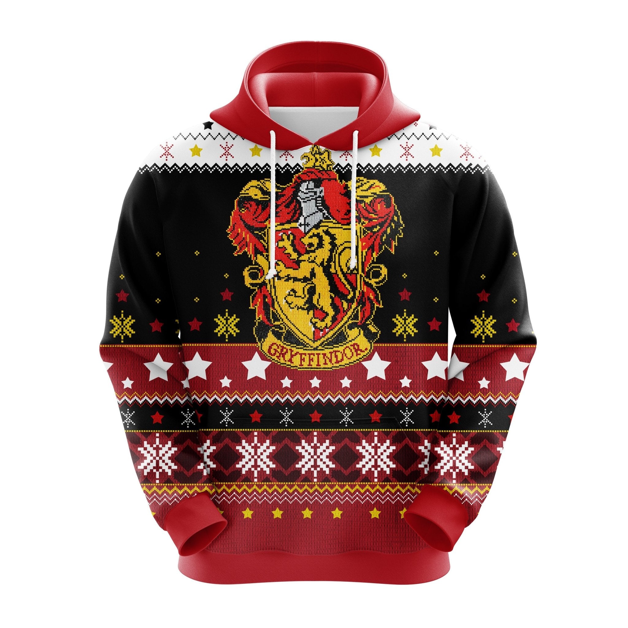 Harry Potter Gryffindor Xmas Christmas Cute Noel Mc Ugly Hoodie Amazing Gift Idea Thanksgiving Gift
