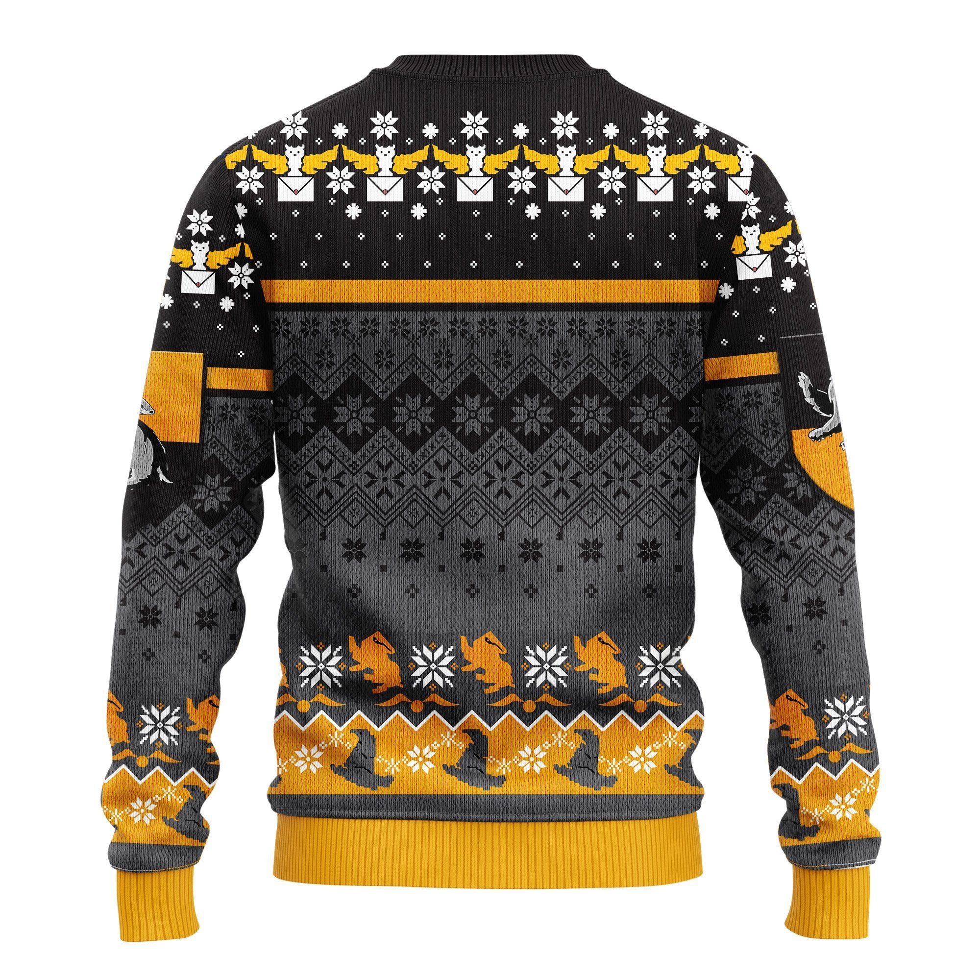 Harry Potter Hufflepuff Ugly Christmas Sweater Amazing Gift Idea Thanksgiving Gift