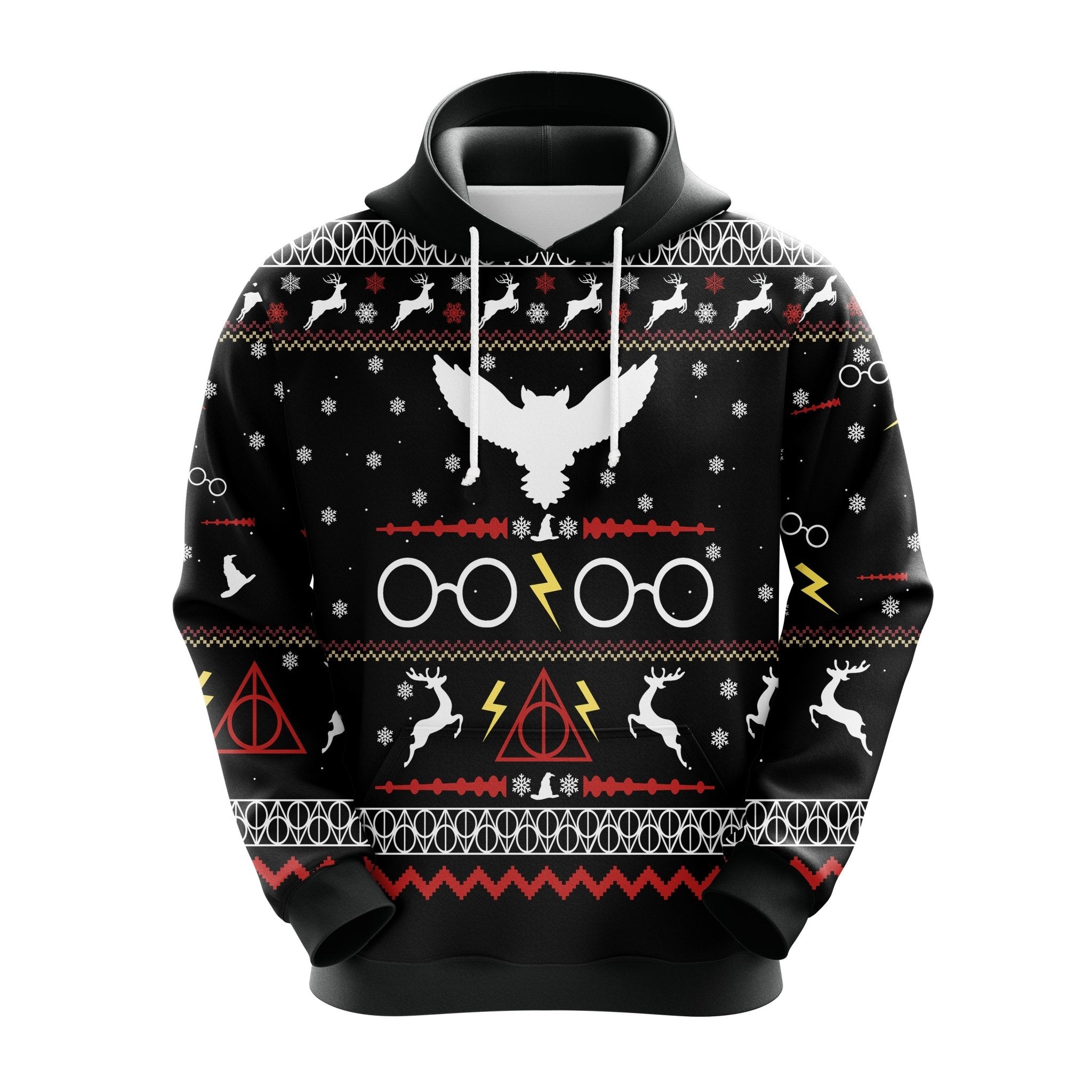 Harry Potter Owl Christmas Cute Noel Mc Ugly Hoodie Amazing Gift Idea Thanksgiving Gift