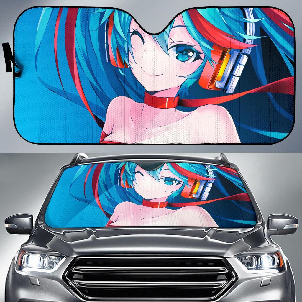 Hatsune Miku Good Smile Racing 4K Car Sun Shade Gift Ideas 2022