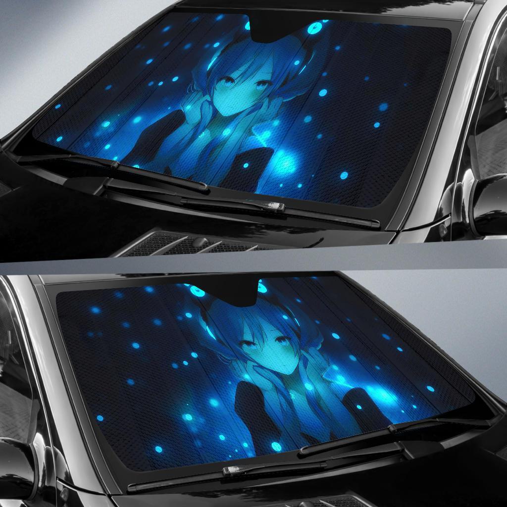 Hatsune Miku Vocaloid Car Sun Shade Gift Ideas 2022