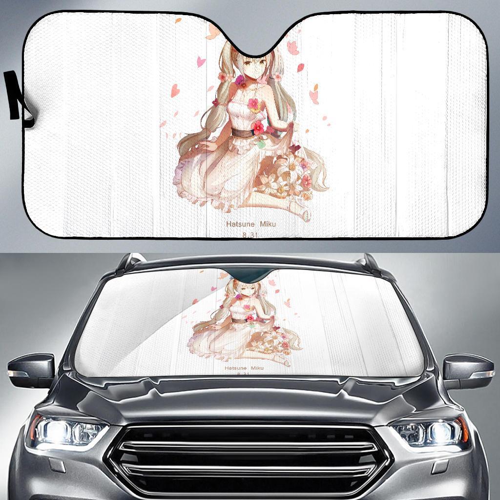 Hatsune Miku Vocaloid Hd Car Sun Shade Gift Ideas 2022