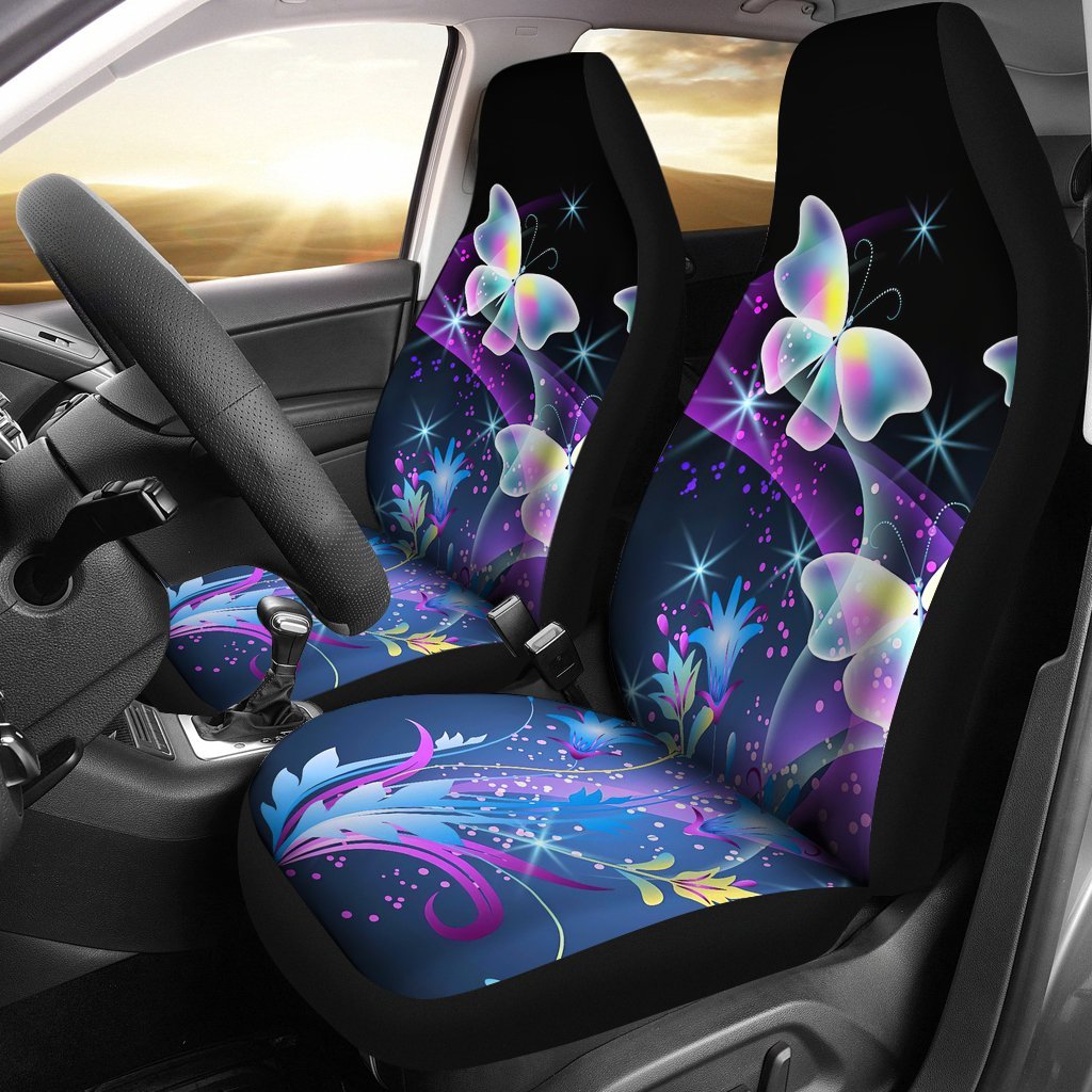 Hd Brilliant Mystery Butterfly Car Seat Covers