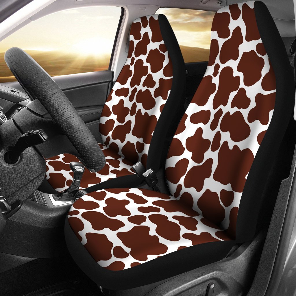 Hd Cow Print Car Seat