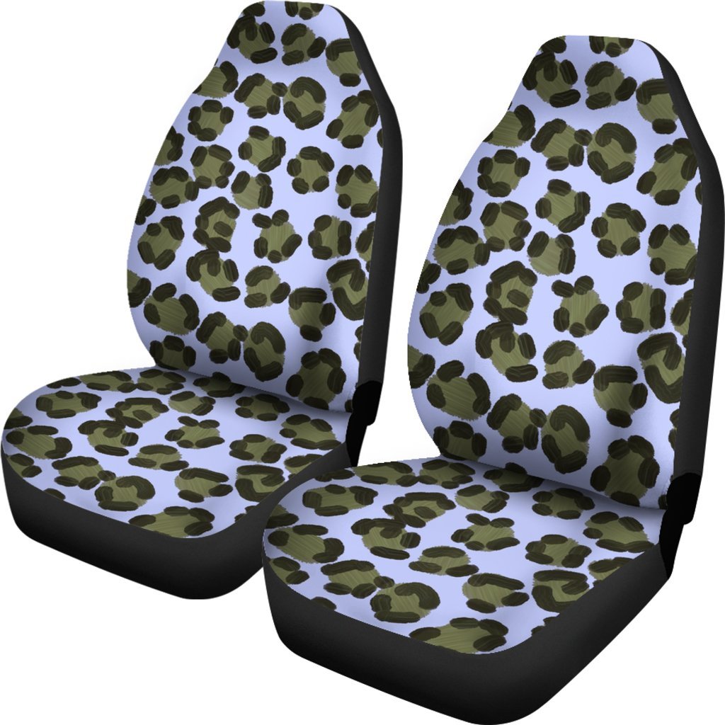 Hd Painting Cheetah Print Car Seat Covers