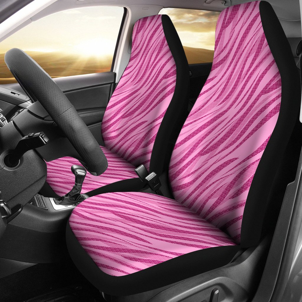 Hd Pink Zebra Art Seat Covers