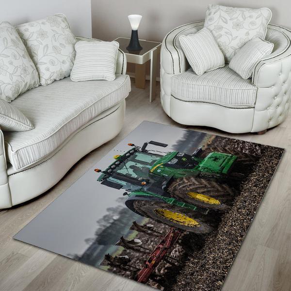 Heavy Equipment Area Rug 01928 Home Decor Bedroom Living Room Decor