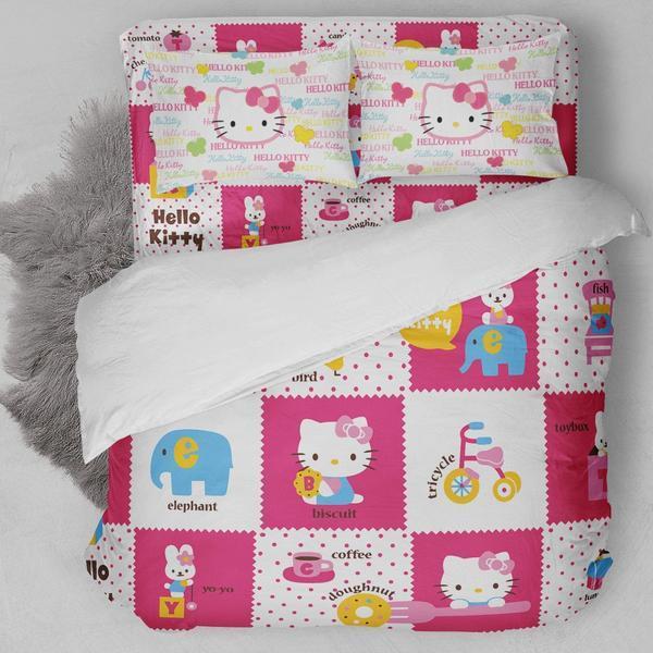 Hello Kitty A Bedding Set