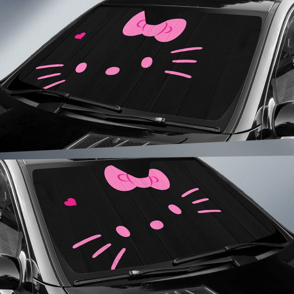 Hello Kitty Face Auto Sun Shades Amazing Best Gift Ideas 2022