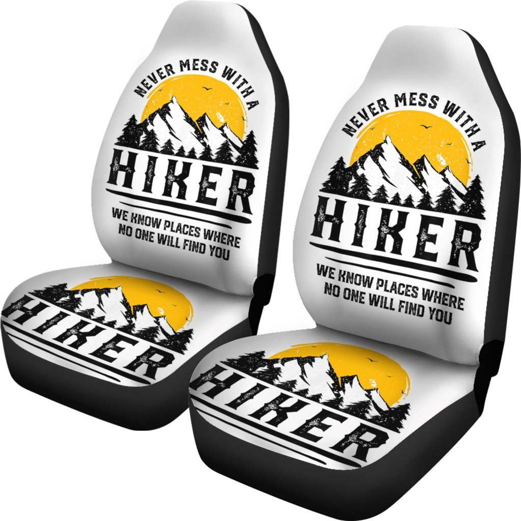 Hiker Gift Hiking Lover Outdoor Car Seat Covers