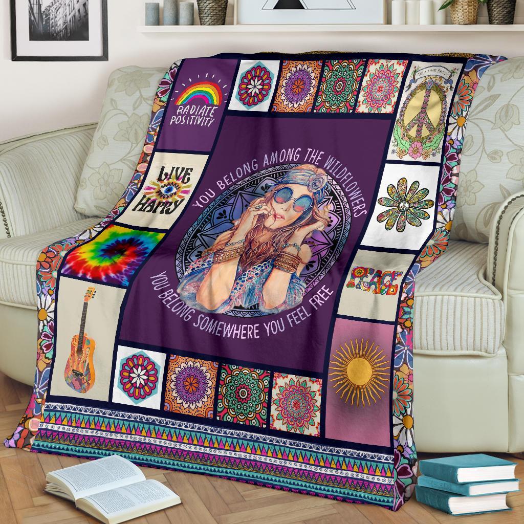 Hippie Premium Blanket