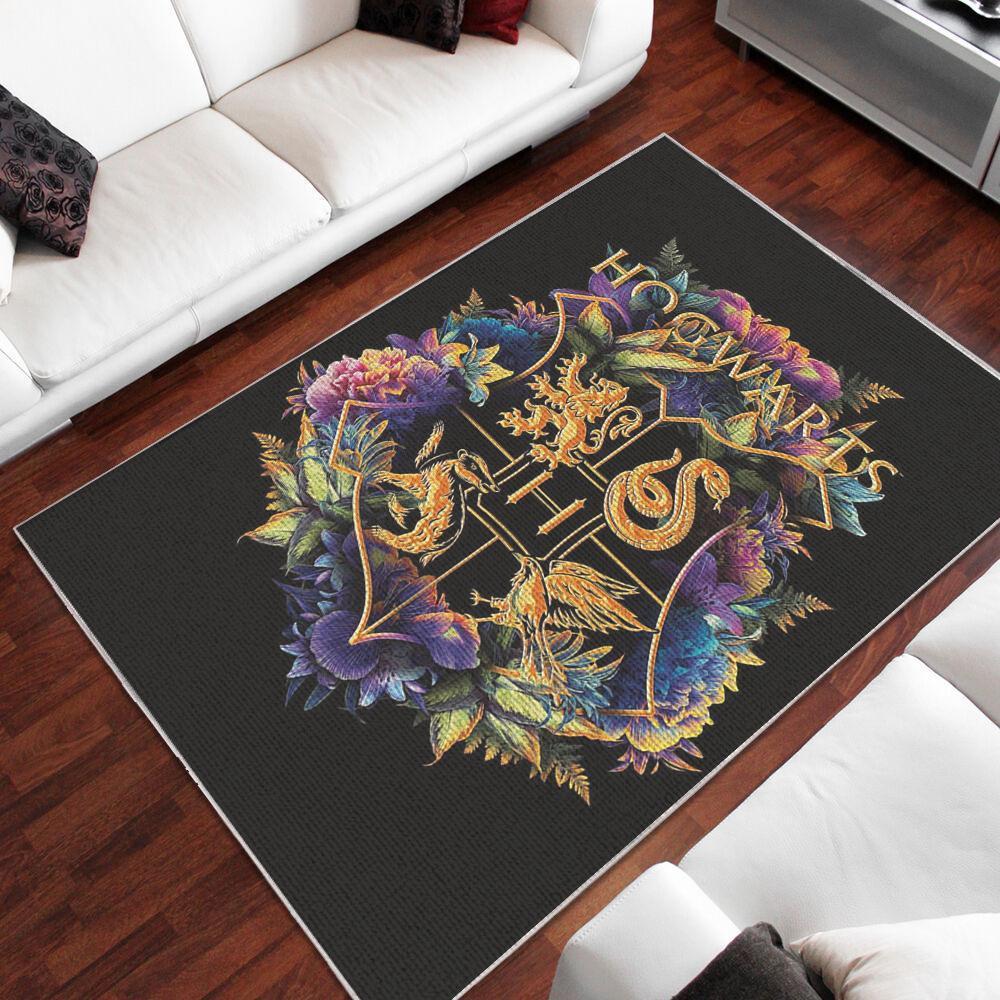 Hogwarts Harry Potter Area Rug Home Decor Bedroom Living Room Decor