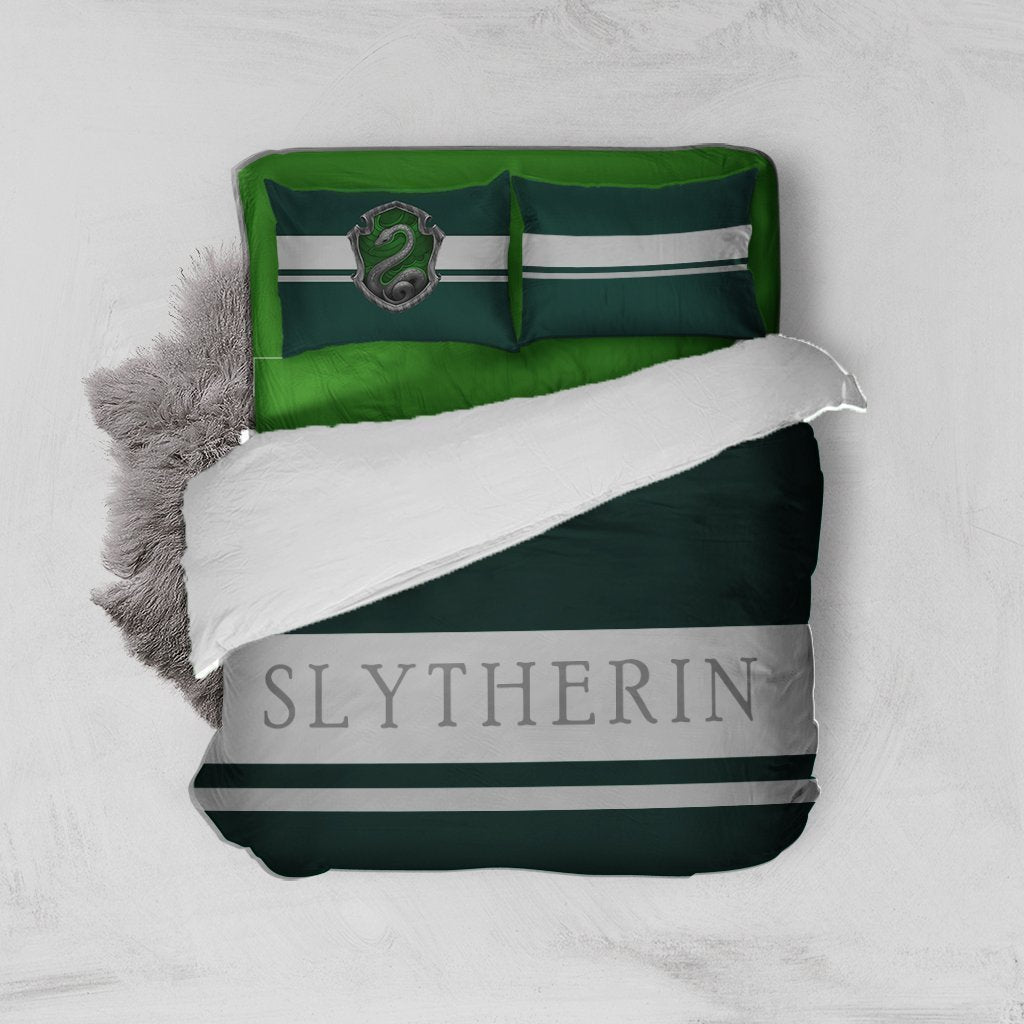 Hogwarts House Slytherin Harry Potter Bed Set