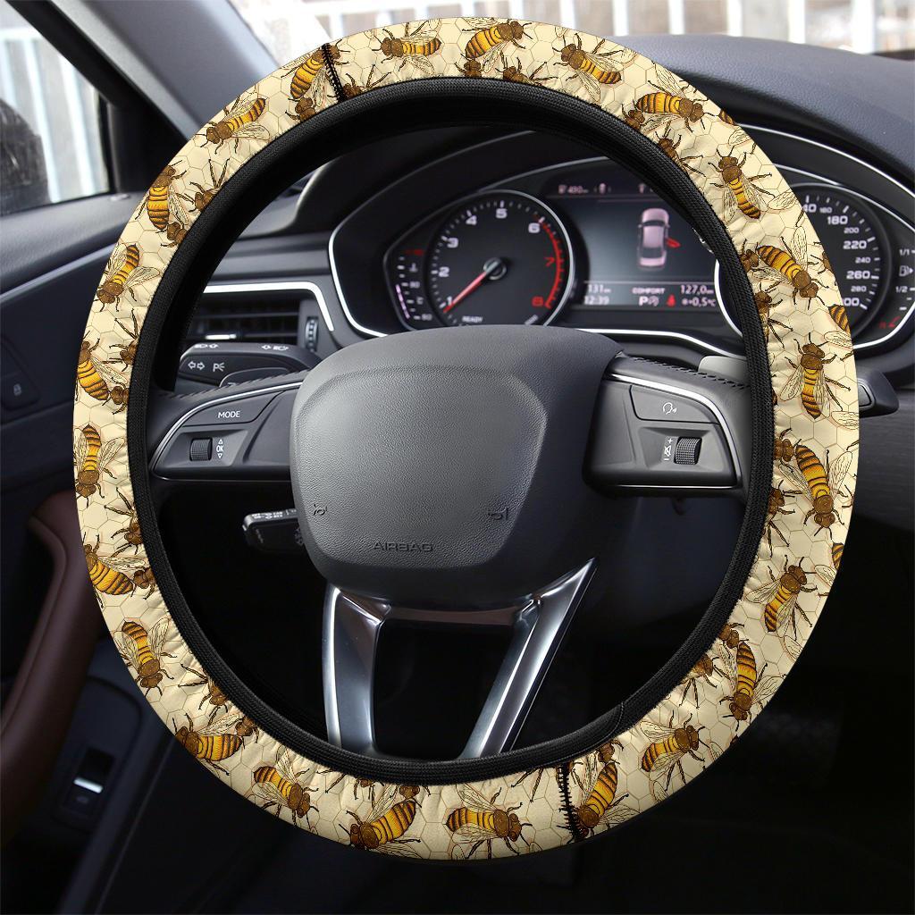 Honey Bee Premium Car Steering Wheel Cover