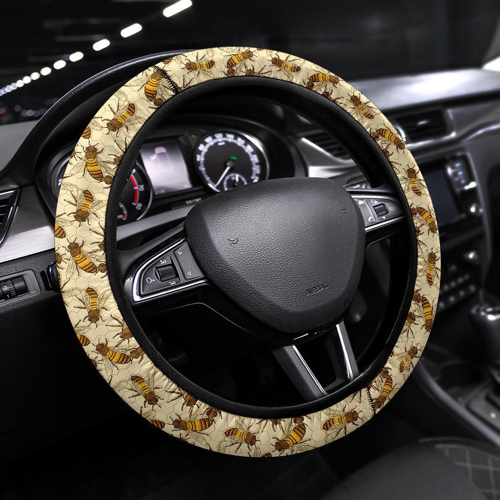 Honey Bee Premium Car Steering Wheel Cover