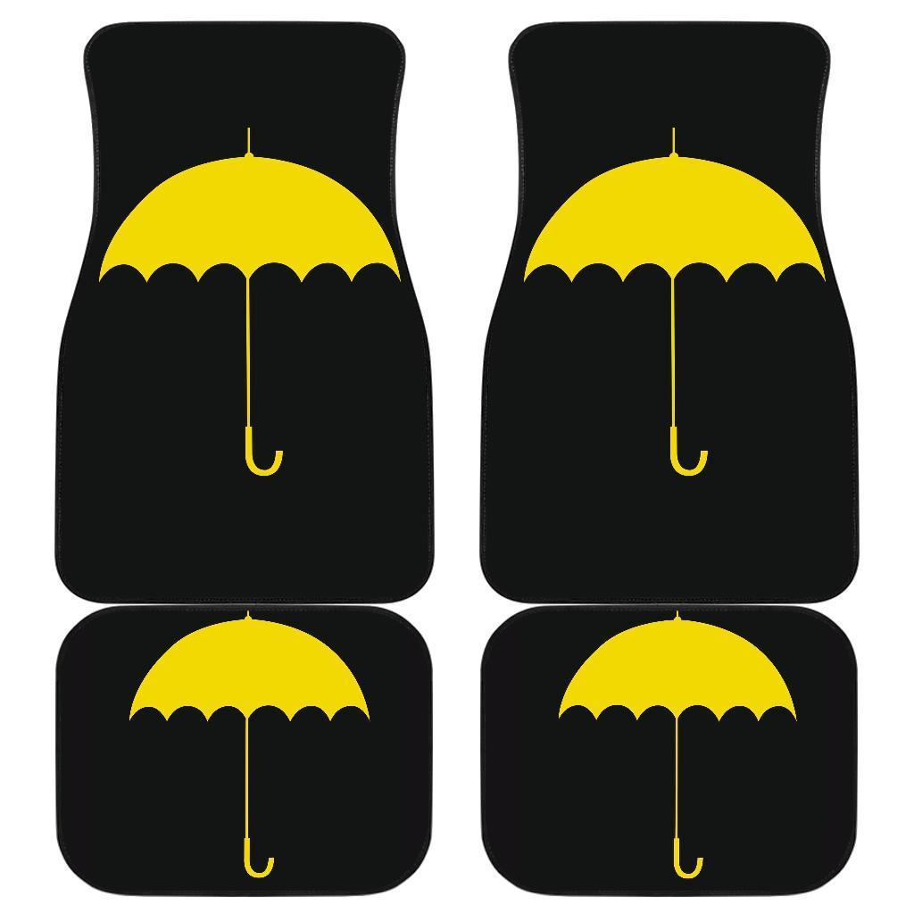 How I Met Your Mother Yellow Umbrella Symbol Car Floor Mats