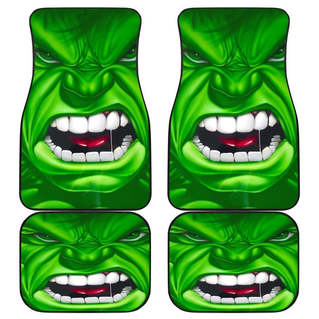 Hulk Angry Face Universe Car Floor Mats