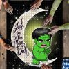 Hulk Love To The Moon Mock Jigsaw Puzzle Kid Toys