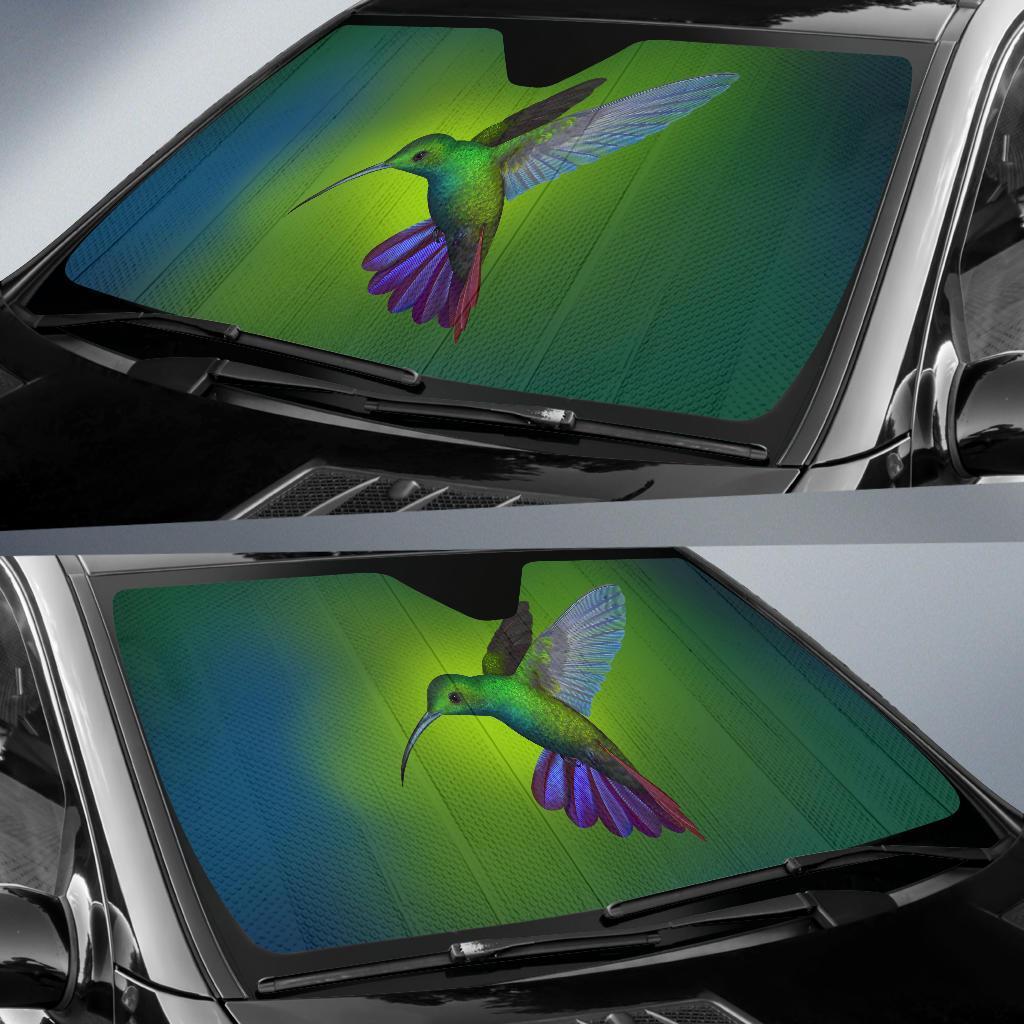 Hummingbird Deepin Os Arch Linux Stock 4K Car Sun Shade Gift Ideas 2022