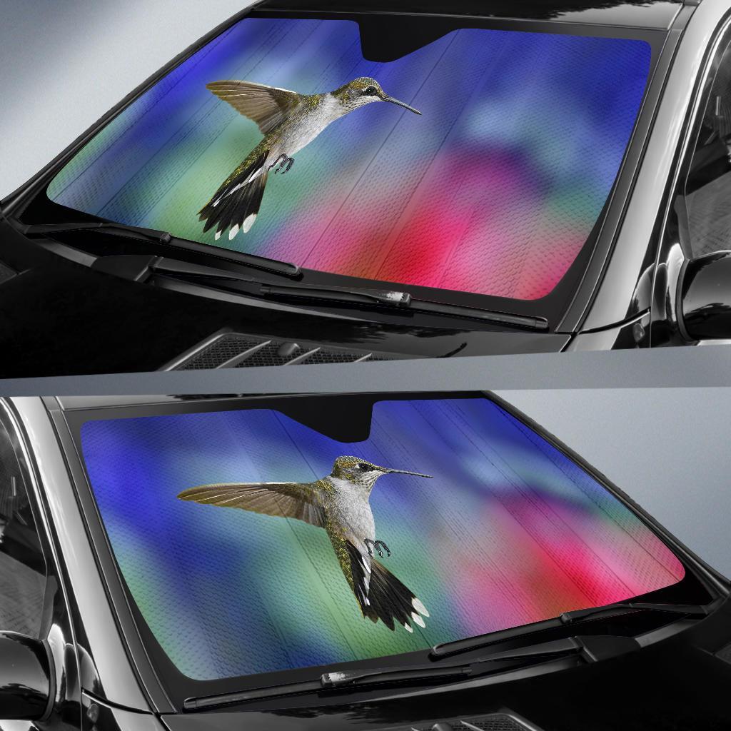 Hummingbird Hd Car Sun Shade Gift Ideas 2022