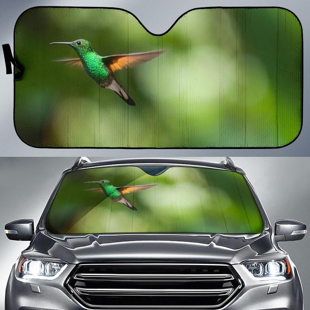 Hummingbird Trochilidae Bokeh Hd Car Sun Shade Gift Ideas 2022