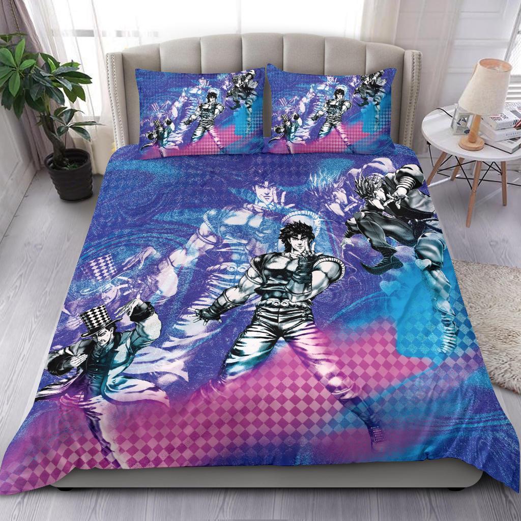 Hypnotic Phantom Blood Jojo'S Bizarre Adventure Bedding SetDuvet Cover And Pillowcase Set