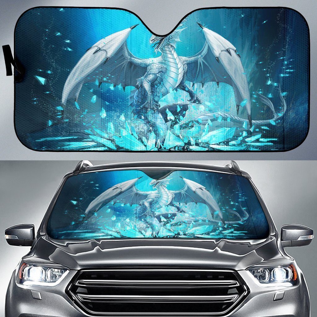 Ice Dragon Art Sun Shade Gift Ideas 2022