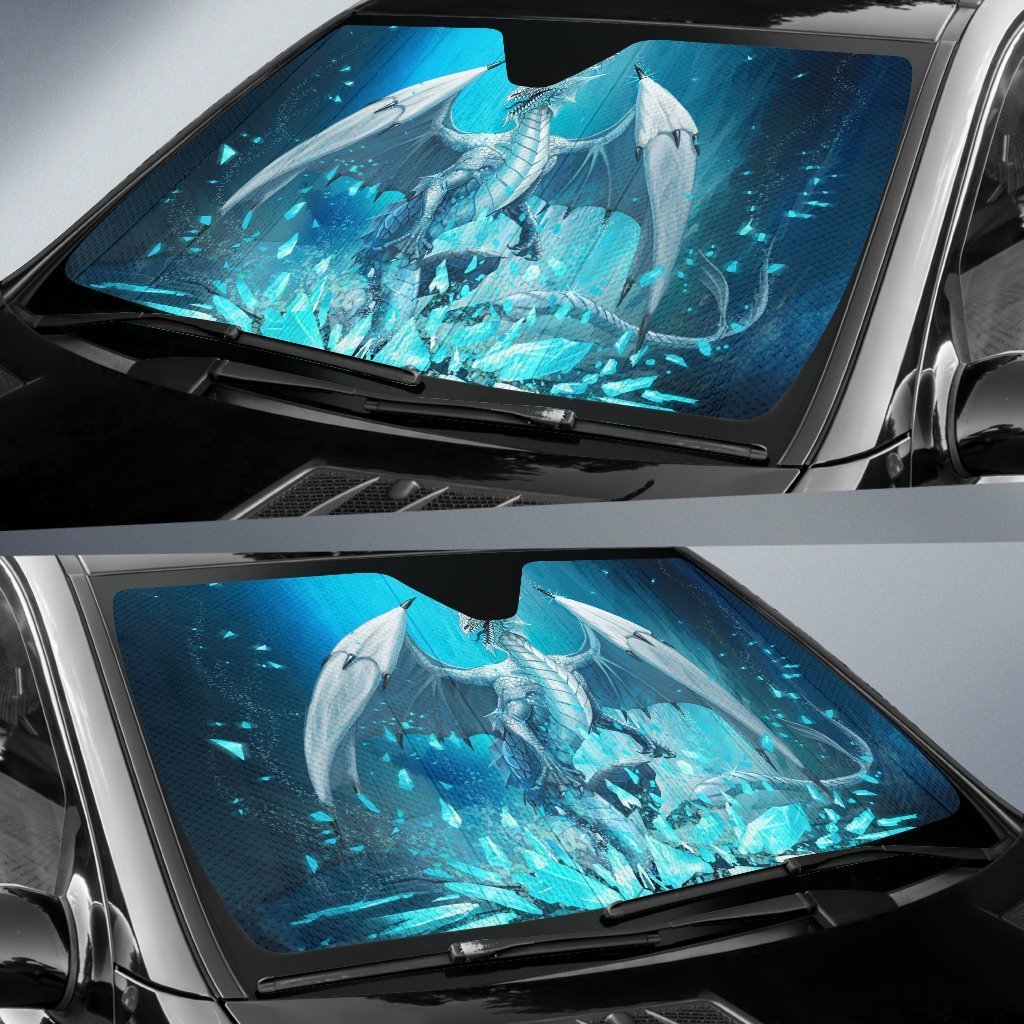 Ice Dragon Art Sun Shade Gift Ideas 2022