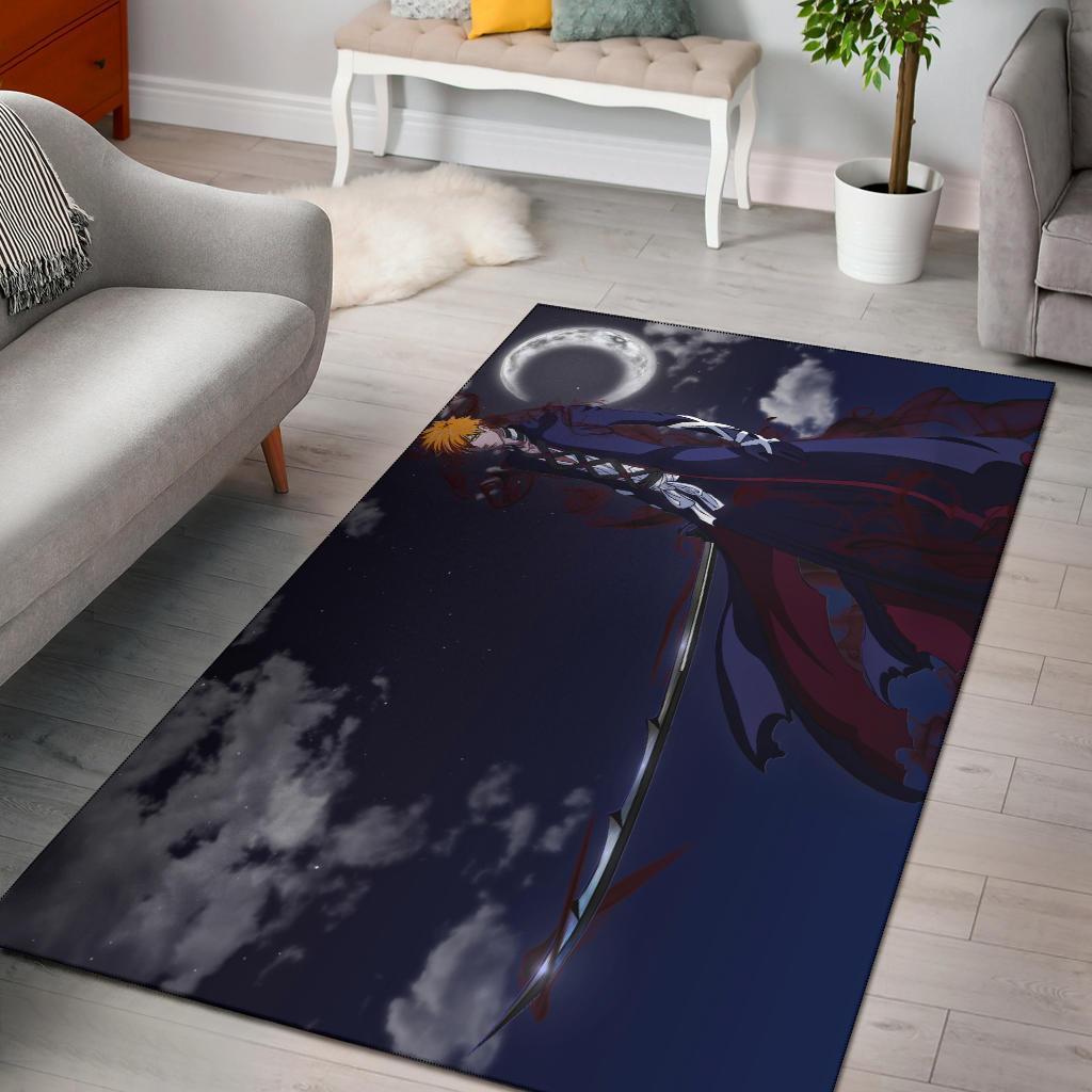 Ichigo Kurosaki Area Rug Carpet