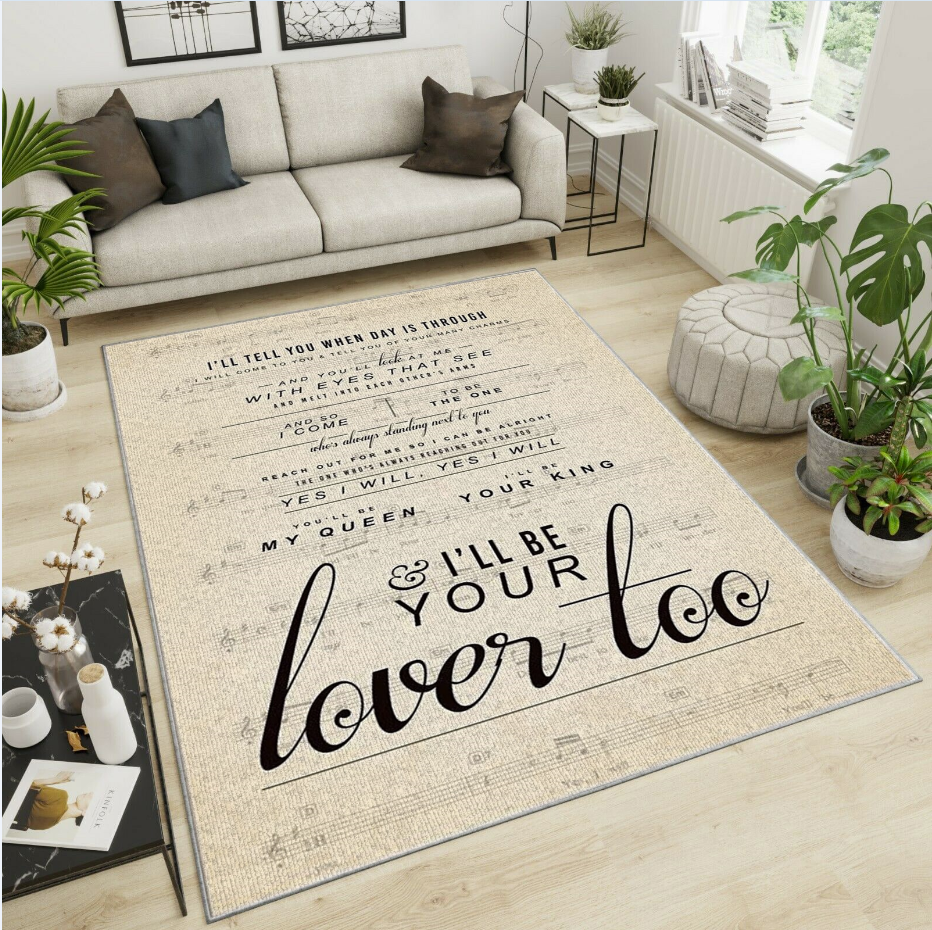 Van Morrison Area Rug Home Decor Bedroom Living Room Decor