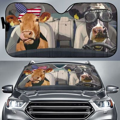 Us Cow Car Sunshade Gift Ideas 2022