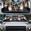 Bernese Mountain Family V2 Car Sunshade Gift Ideas 2022