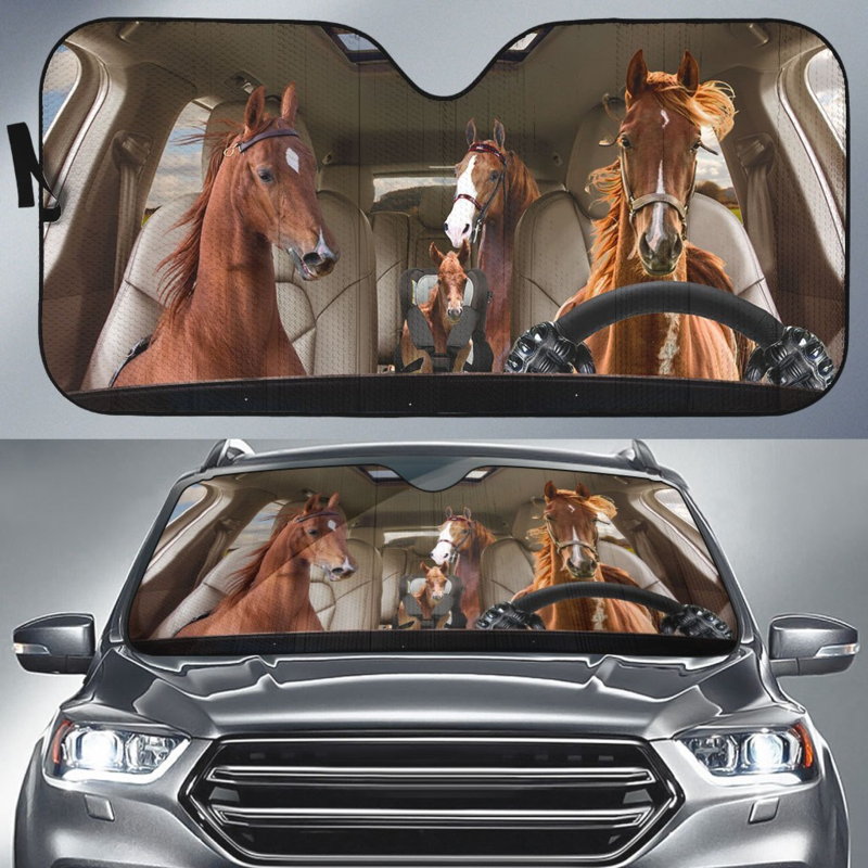 American Saddlebred Family Car Sunshade Gift Ideas 2022