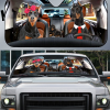 Doberman Dog Family Car Sunshade Gift Ideas 2022