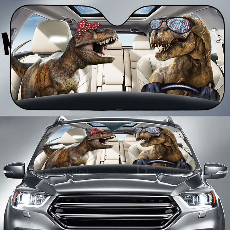 Trex Couple Car Sunshade Gift Ideas 2022